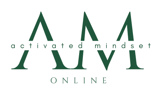 Logo for the professional development program Activated Mindset Online